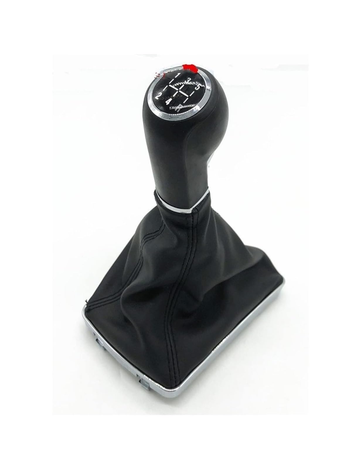 Qmtvfsrh 5 Speed Gear Shift R Car Gear Shift Knob Gear Shift Knob Lever Stick Gaiter Boot