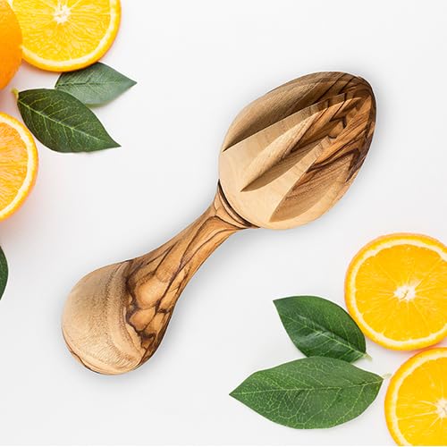 KASSIS Geschenkartikel Citruspers van olijfhout KASSIS Geschenkartikel Citruspers van olijfhout