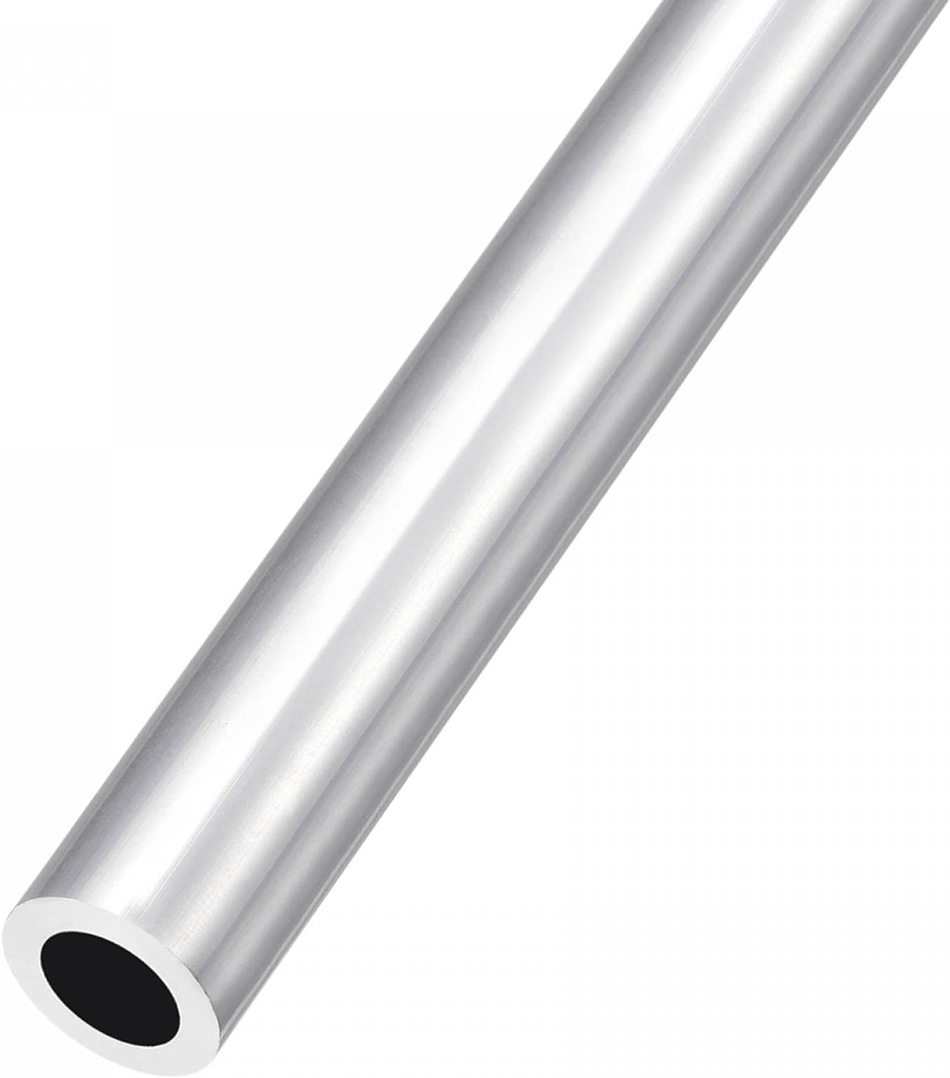 sourcing map 6063 Aluminum Tube (17mm OD x 11mm ID x 300mm L), Aluminum Round Tubing - for Home Furnishing, Machinery, DIY Handicraft