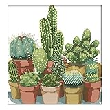 Dieses Stickset hat ein tolles Muster und seine Farben. Es ist sehr einfach und schnell, dieses Stickset fertigzustellen, und Sie können die traditionelle Kultur Chinas beim Sticken des Kreuzstichs genießen.