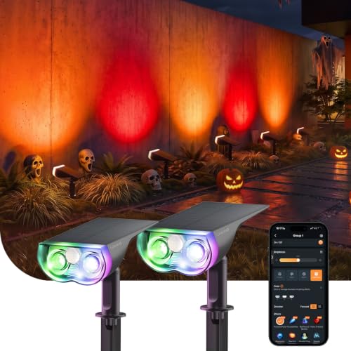 Linkind-Smart-Solar-Spotlights-Outdoor-SL5-Upgraded-Halloween-Solar-Lights Linkind Smart Solar Spotlights Outdoor SL5 Upgraded, Halloween Solar Lights - Image 1