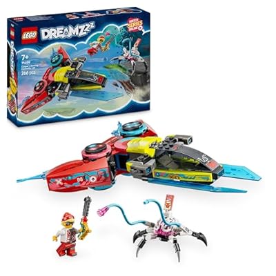 LEGO DREAMZzz Coopers Fliegender Videospiel-Controller Fantasy-Spielzeug 2-in-1 Set zum Videospiel mit Minifigur und Spinne Geschenk für Mädchen und Jungen ab 7 Jahren 71489