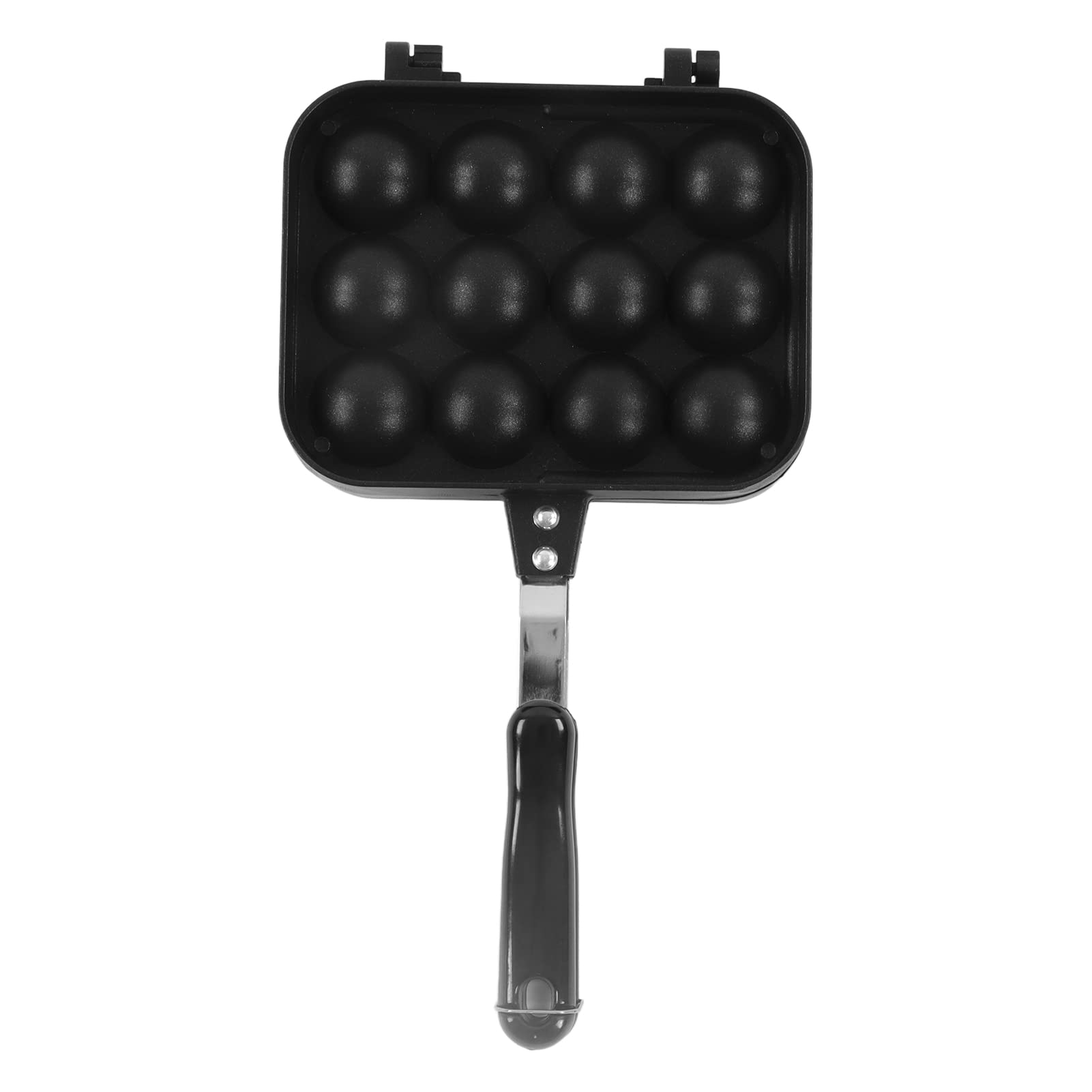 Padella Takoyaki, Design a Gancio, Riscaldamento Uniforme, Manico Resistente Al Calore, Facile Pulizia, Padella Takoyaki per Cucina