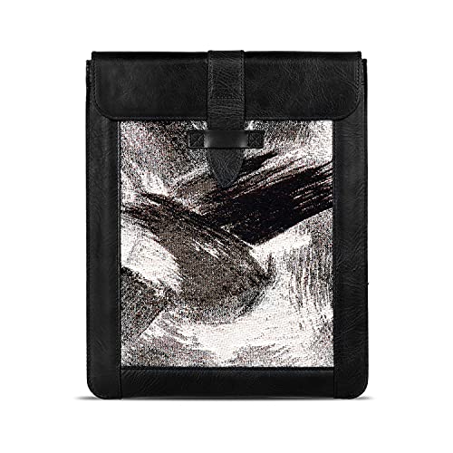 Londo Skórzane Etui Na Ipad Pro 12.9" Air 4, Tkanina, Bezpieczne Zapięcie, Kompatybilne Z Modelem A2228/A2068/A2230/A2231/A1980/A2013/A1934/A1979, Duża