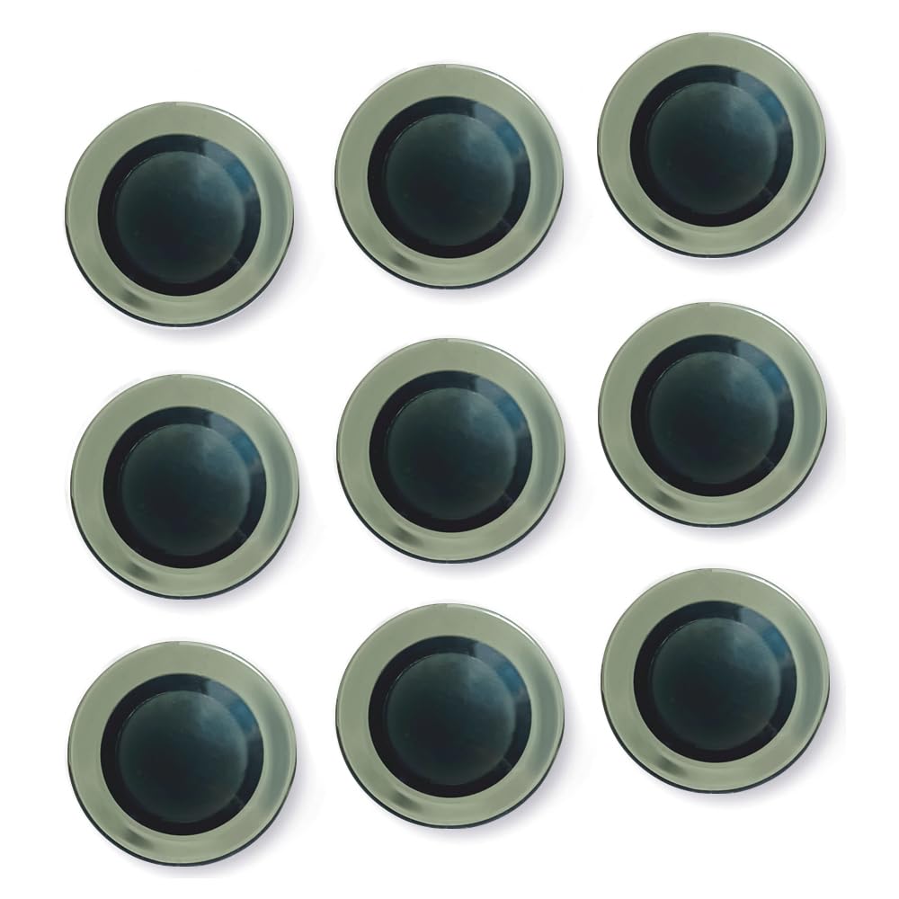 Neodym-Magnete Set - 9 Stück In Bunten Farben Für Whiteboards, Kühlschrank & Glasflächen