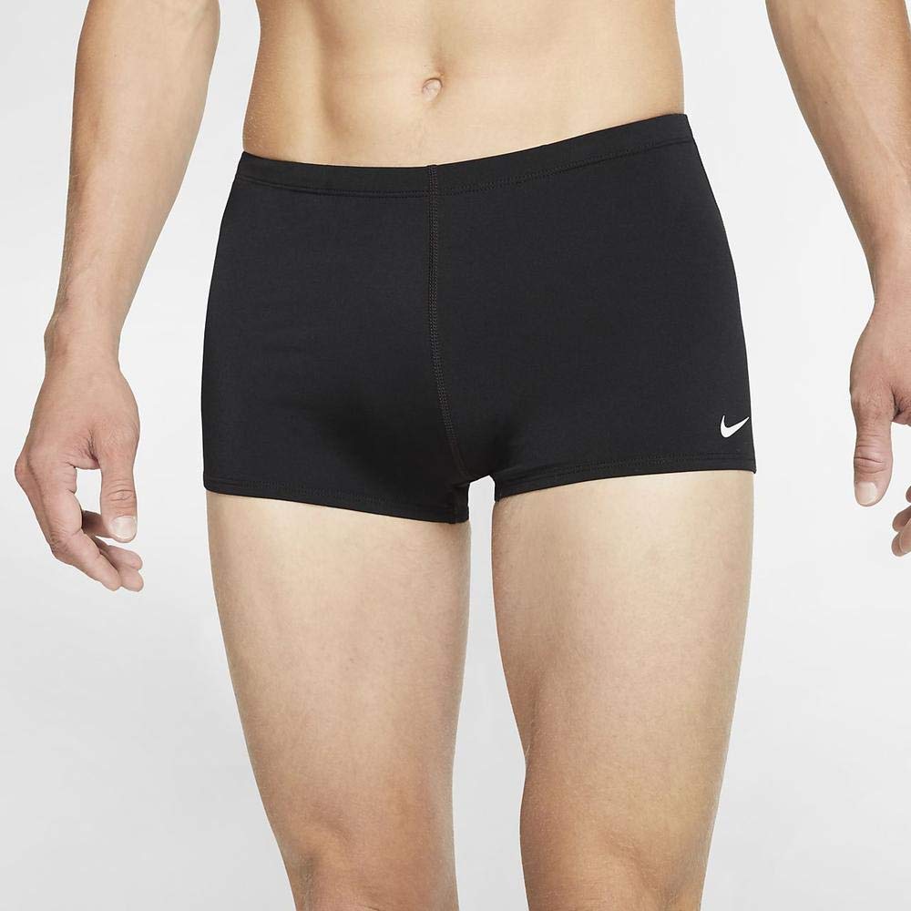 NIKE Square Leg Swimwear, Men, Black, S