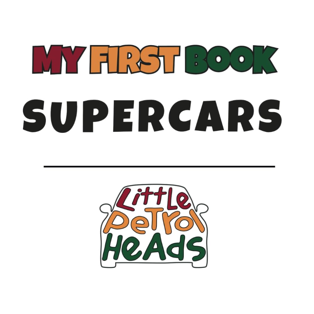 My First Book of Supercars (My First Book Series)