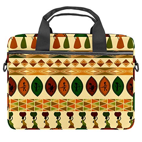 Evita arañazos con esta bandolera para portátil 13,3 y 14 diseño africano