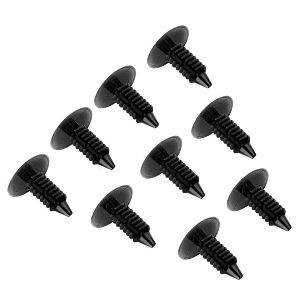 GLBMLMTHZP 500pcs Car Liner Roof Fixing Clips Fasteners Interior Buckles Cloth Fabric Rivet Retainer Buckle Barbed Wire Clip