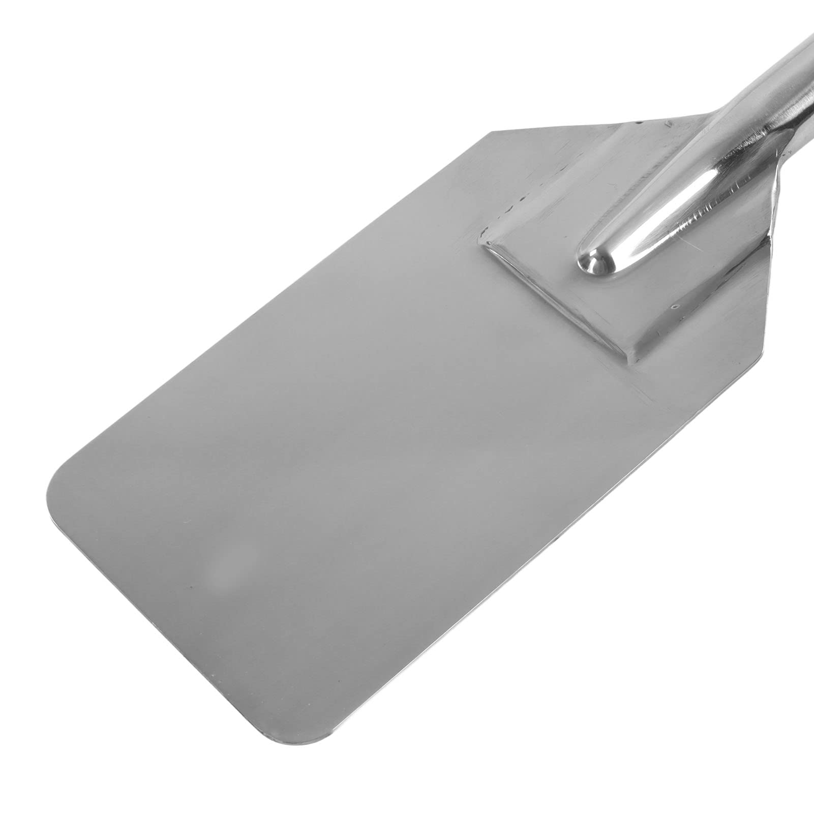 Espátula para Wok de Acero Inoxidable, Herramientas de Cocina de Mango Extra Largo de Metal, Espátula de Mezcla de Cocina Ultra Larga, Espátula de Cocina de Mango Largo Duradero (61CM)