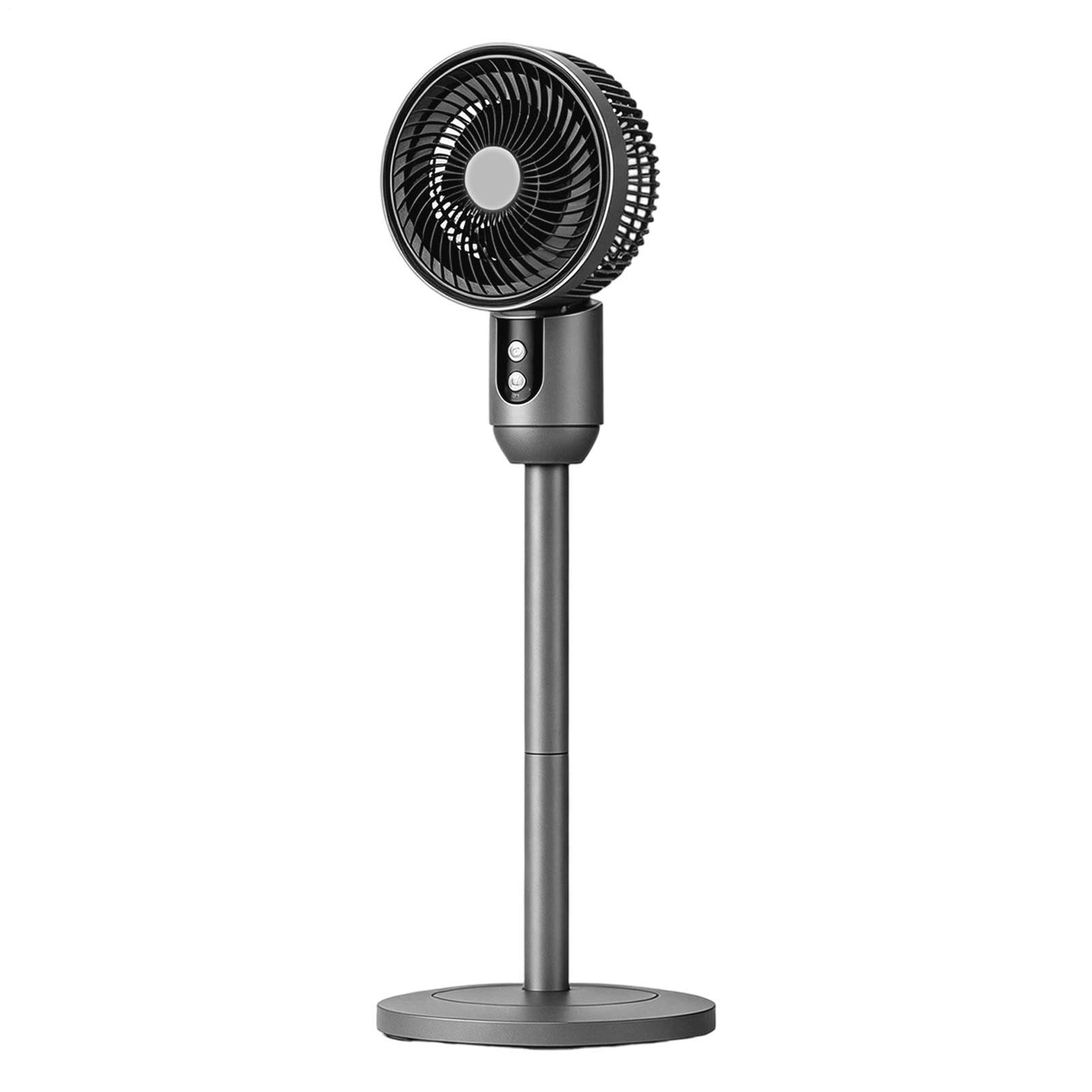 Stand Up Fan – USB Height Adjustable Quiet Oscillating Cooling Fan