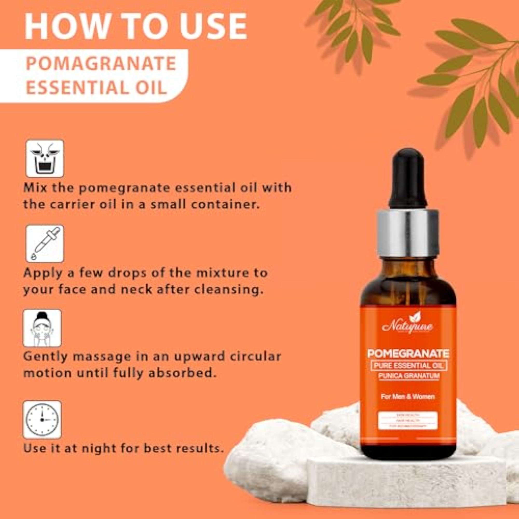 Natupure Pomegranate Essential Oil 15ml