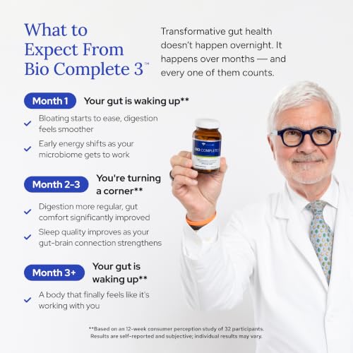 Image of Gundry MD Bio Complete 3, 3-in-1 Probiotics, Pre & Postbiotics, 90 Servings