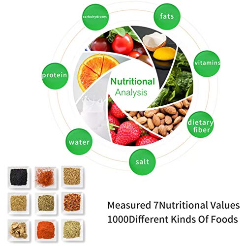 Kiaya Balança Smart Food Balança de cozinha digital Escala nutricional inteligente Balança de alimen