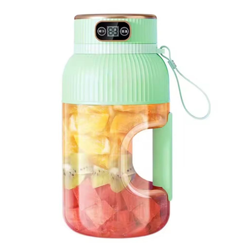 Aboiled Portable Electric Fruit Juicer - 1200ML Large Capacity Smoothie Maker for Quick Juice Preparation