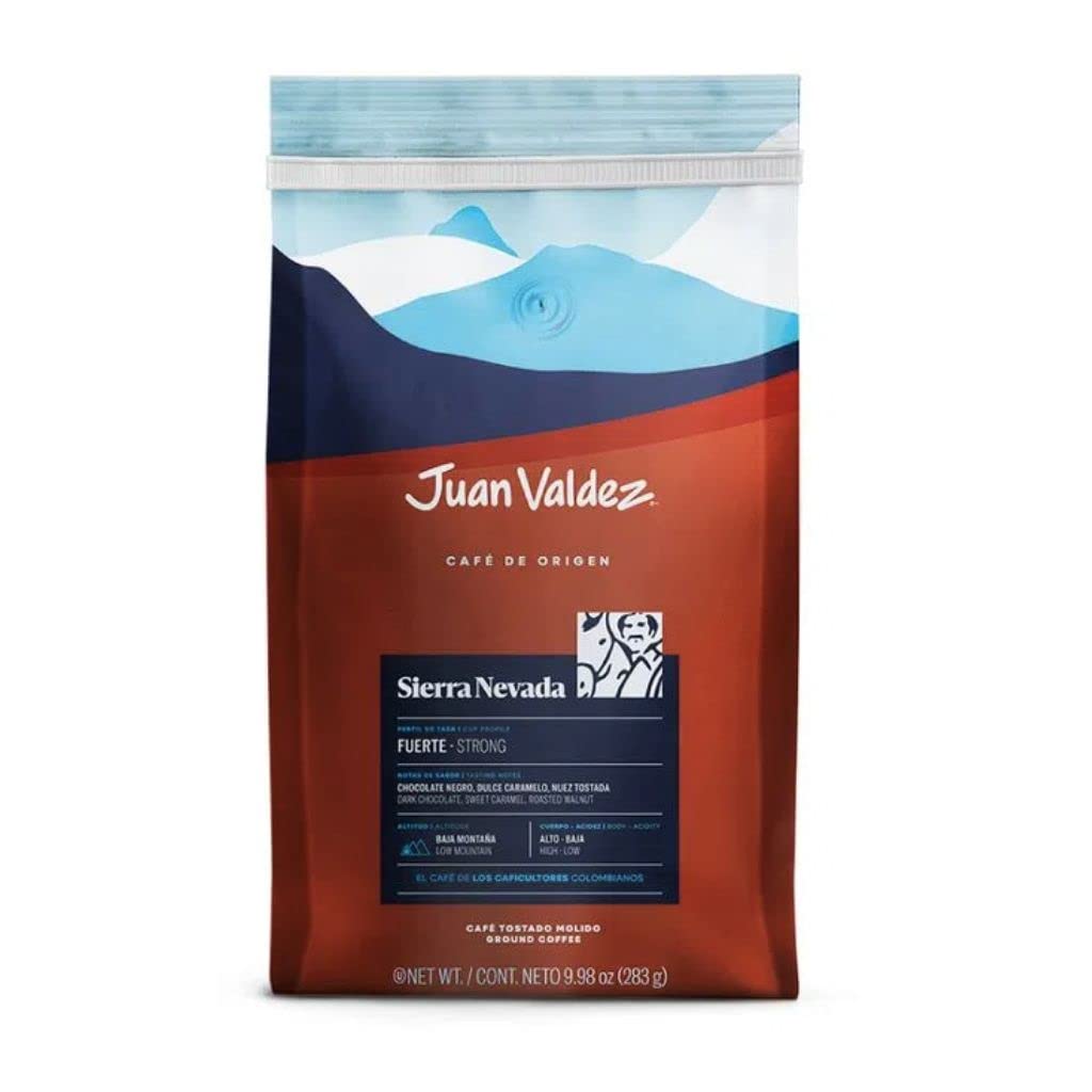 Juan Valdez Sierra Nevada Strong Öğütülmüş Kahve, 283g