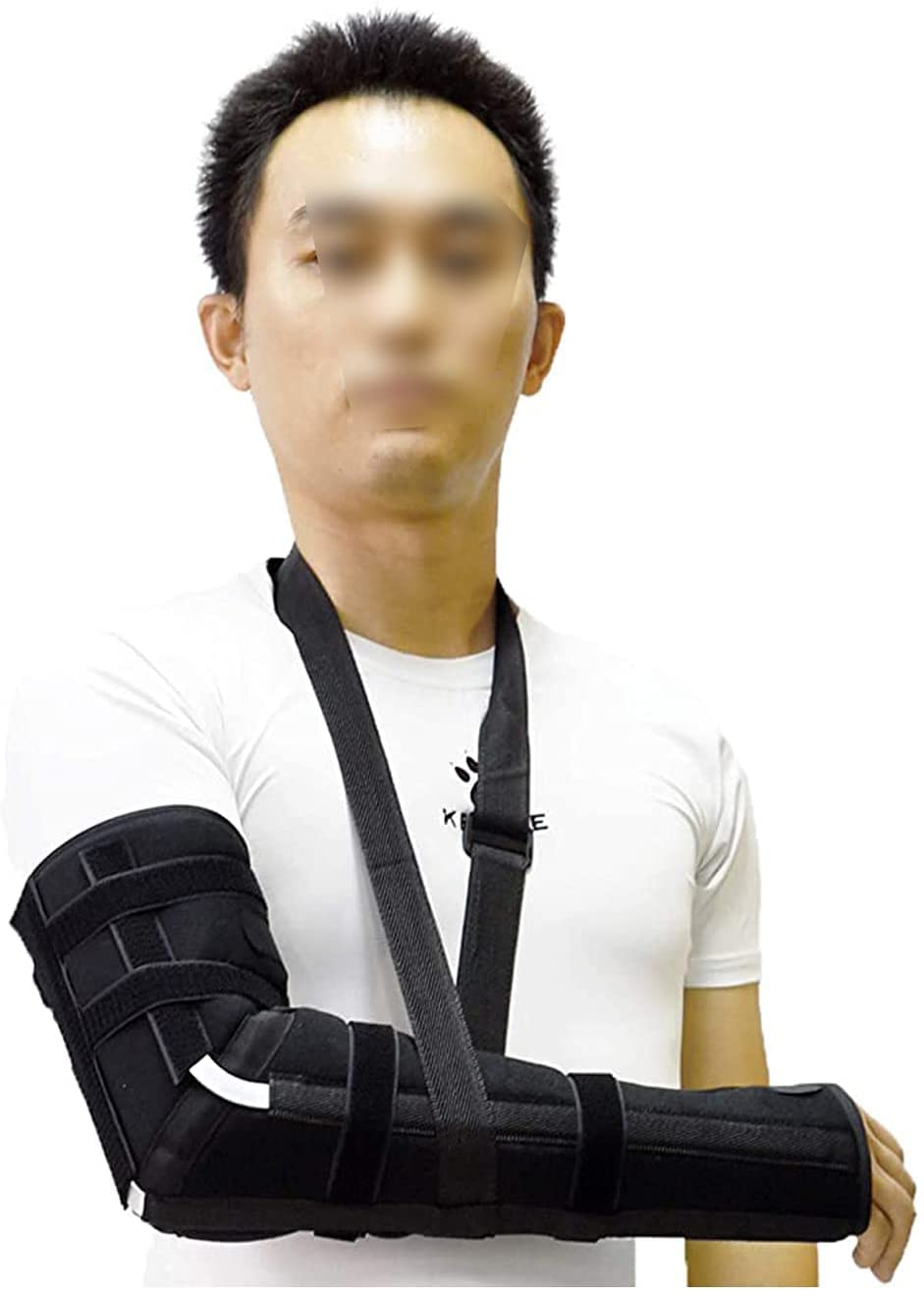 Cabestrillo para brazo Cabestrillo para codo Cabestrillo para brazo completo para adultos Calidad de grado médico Transpirable Cabestrillo Codo Soporte acolchado para hombro Ayuda a sostener