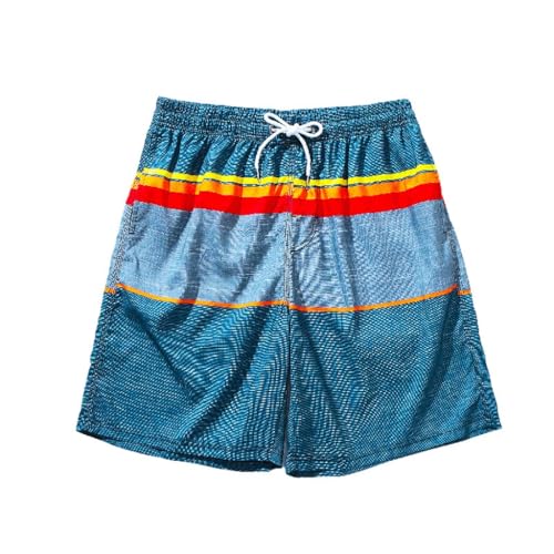 Loose Plus Size Shorts, Quick Drying Big Shorts, 5-inch Flat Angle Beach Pants, Swimming Trunks for Men