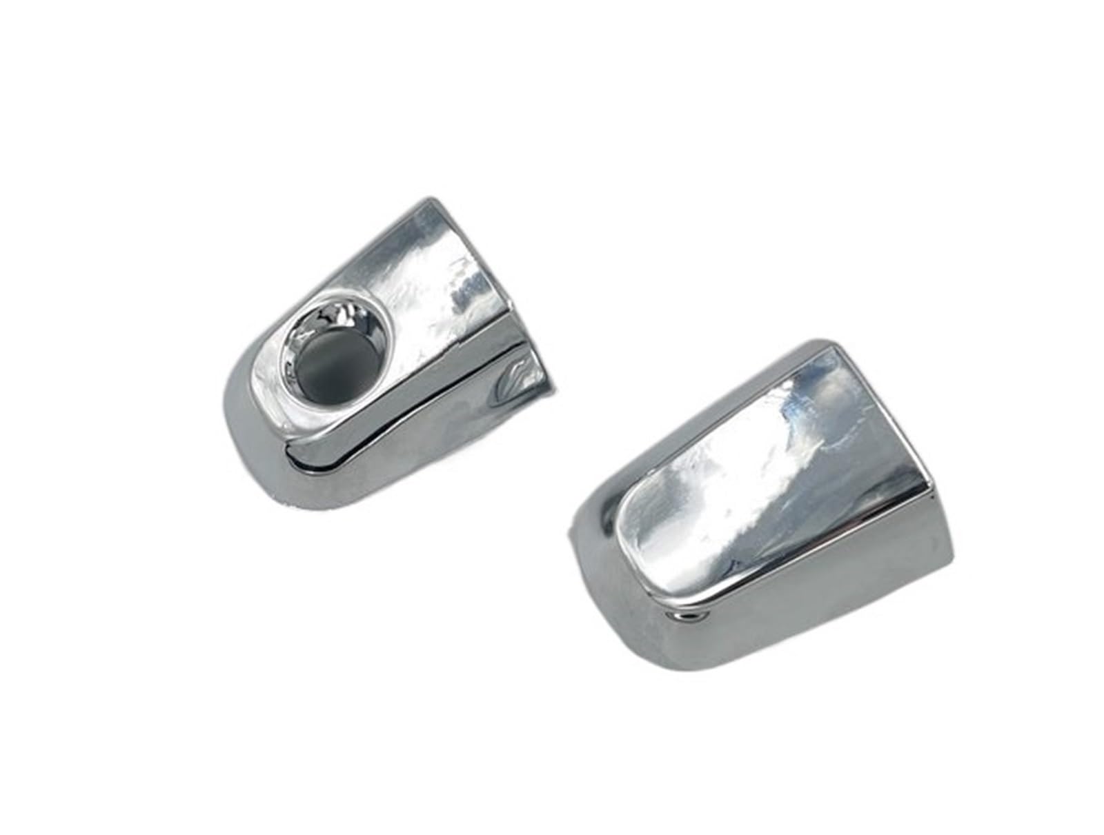Generico maniglia di assistenza per auto Maniglia esterna porta cromata per Mitsubishi per Montero 2008-2015 per Mitsubishi L200 2005-2015 maniglia di assistenza per auto(Left no hole)