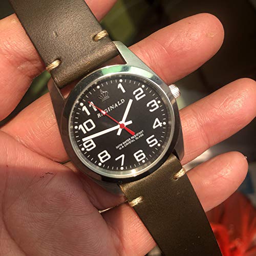 Horween Leather Watch Strap For Women, 18Mm Leather Watch Bands, Quick Release Handmade Soft Vintage Replacement #TOP1