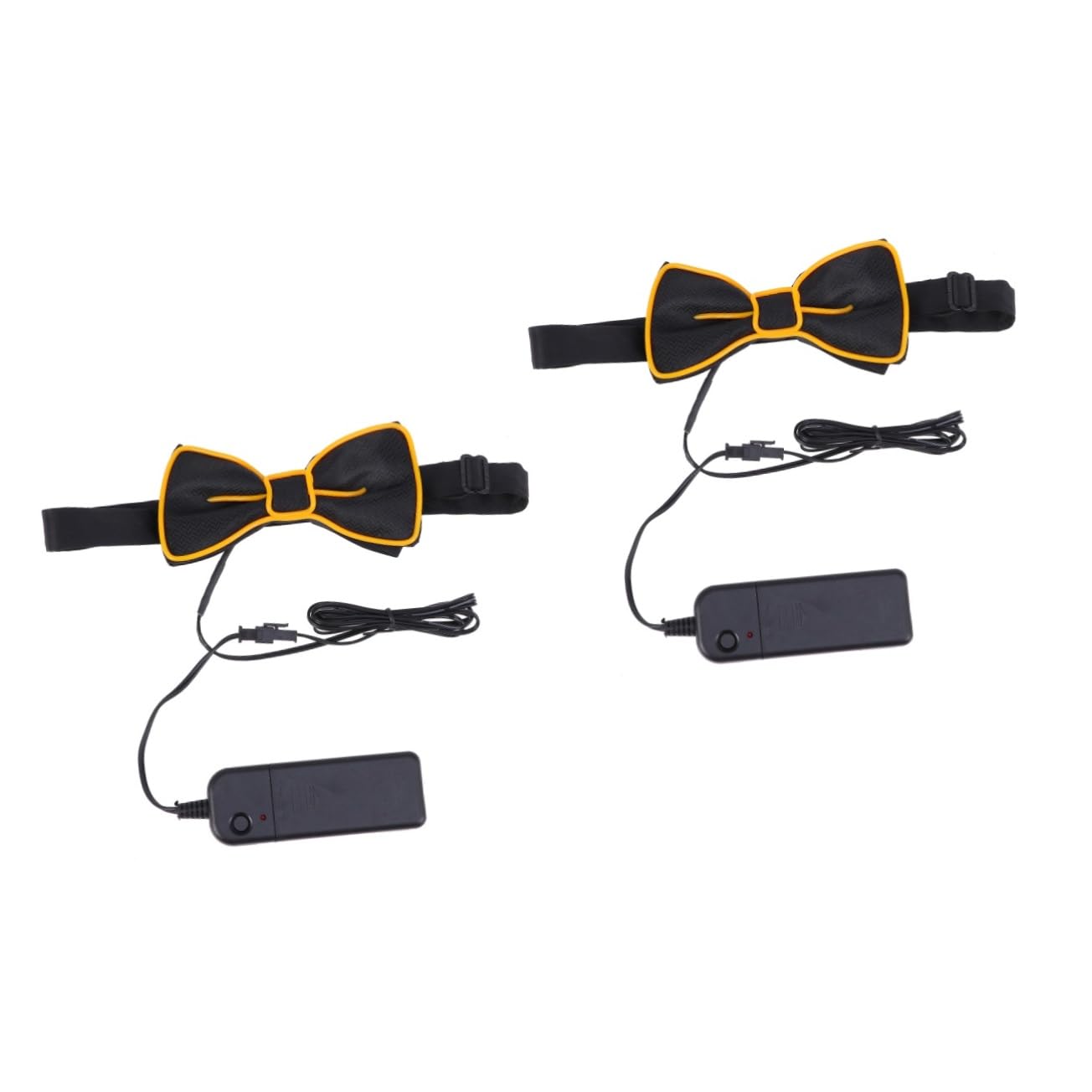 LIFKOME Pajarita Brillante Traje Oscuro Con Brillo Led Pajaritas Led Traje De Brillo Corbata De Navidad Para Niños Lazos Divertidos Pajarita De Niños Accesorios Para Fiestas Green