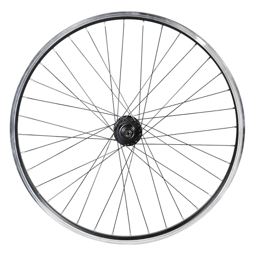 Image of Hiland 26 inch 27.5 inch 29 inch x 1.75 inch Alloy Bike Rim for 1.75 to 2.215 Inch Tire, Front & Back MTB Wheelset for Dis Brake with 7 Speed Freewheel, Bolt On Axle, Bicycle Accessories for Adult Bikes