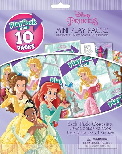 Bendon Mini Play Packs cuadernillos para colorear con pegatinas y ceras de colores 1