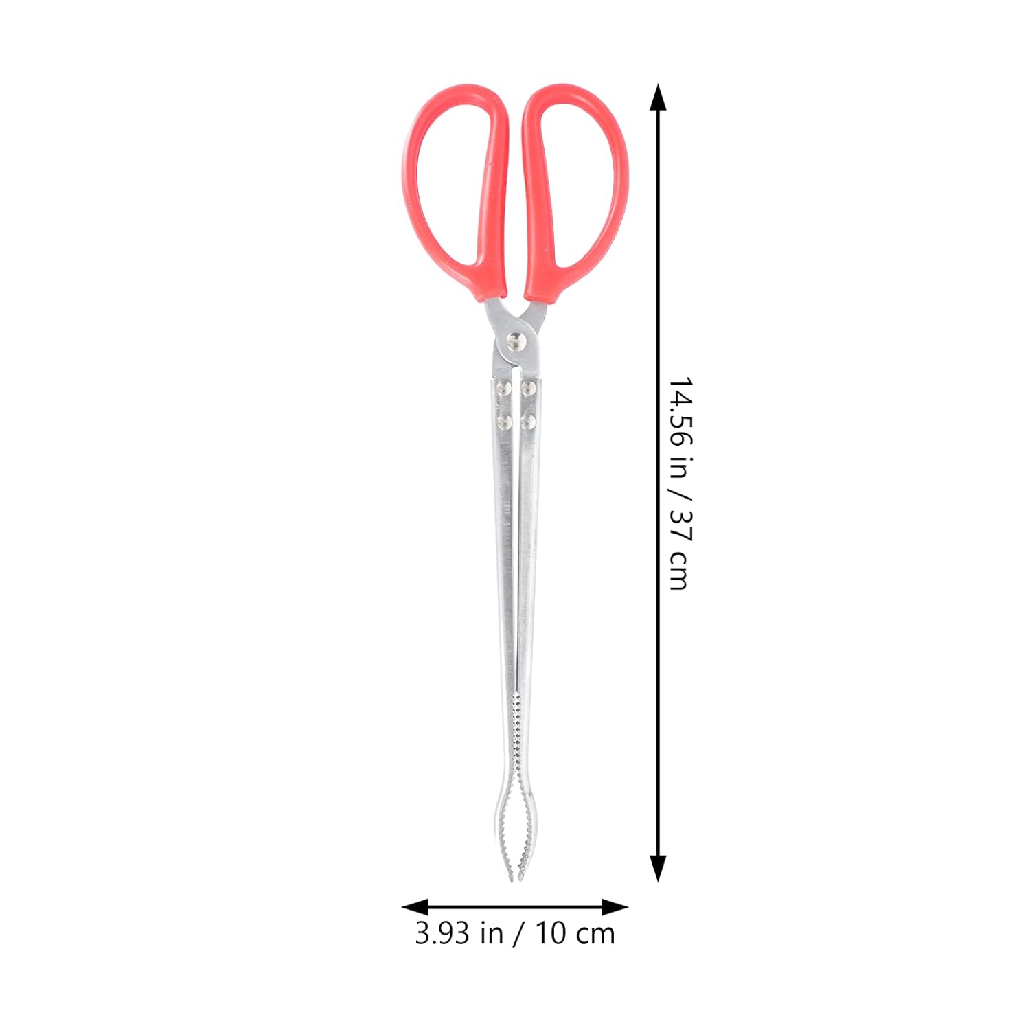 2 Pack Stainless Steel Trash Picker Pliers for Lightweight Waste Handling