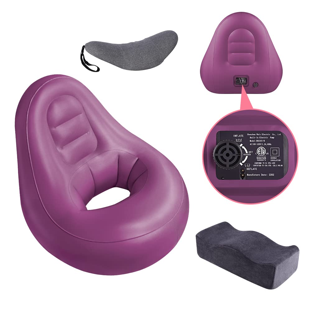 Buy Socivis BBL Pillow and Chair After Surgery with Builtin Pump for