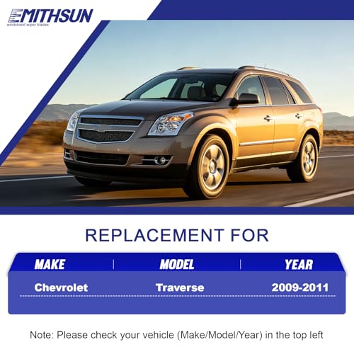 Image of Replacement for 2009-2011 Chevy Traverse Windshield Wiper Blades