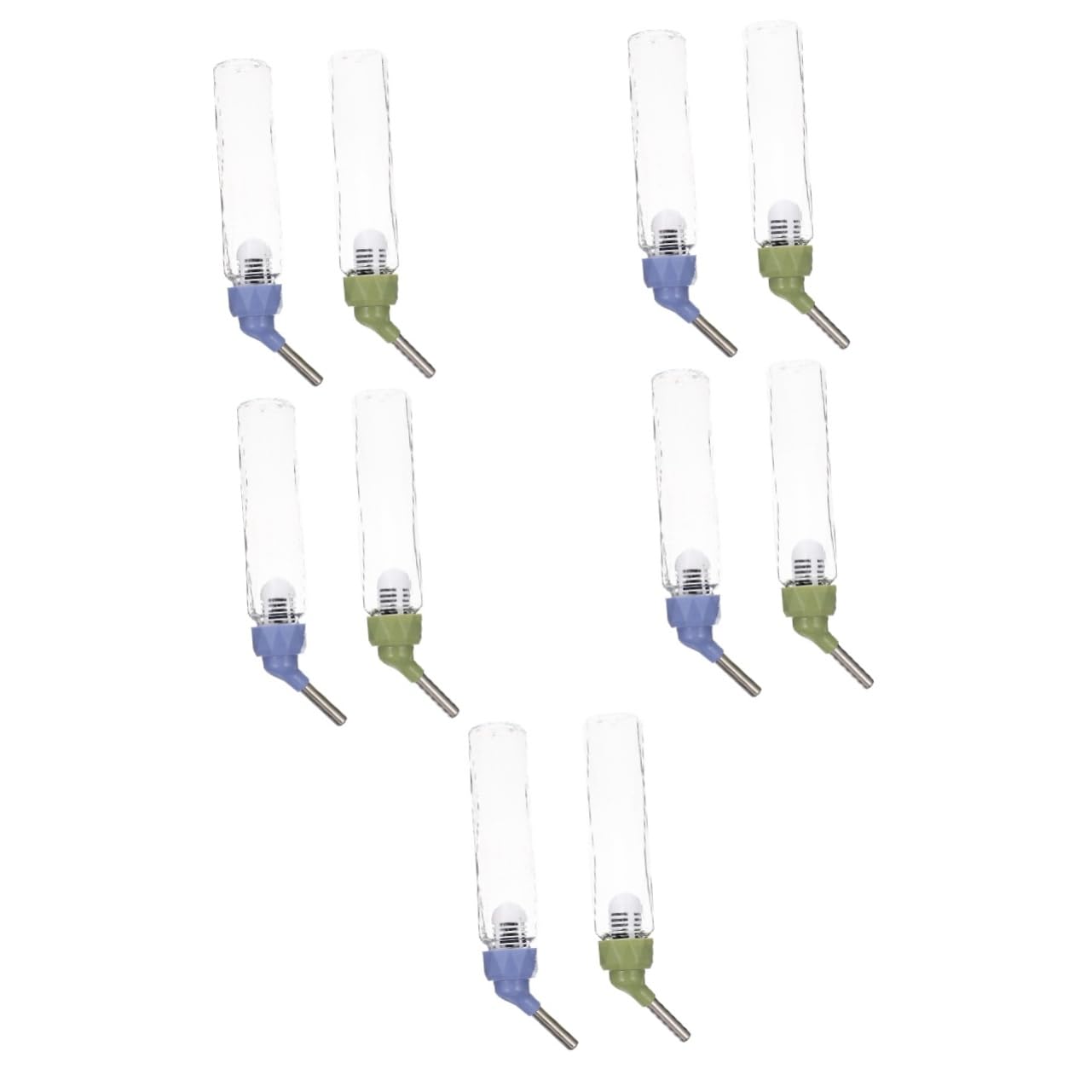 Beavorty 10pièces Bouteille Eau pour Animaux De Compagnie Distributeur Automatique Anti-Fuite pour Rongeurs Hamsters Cochons Et Lot