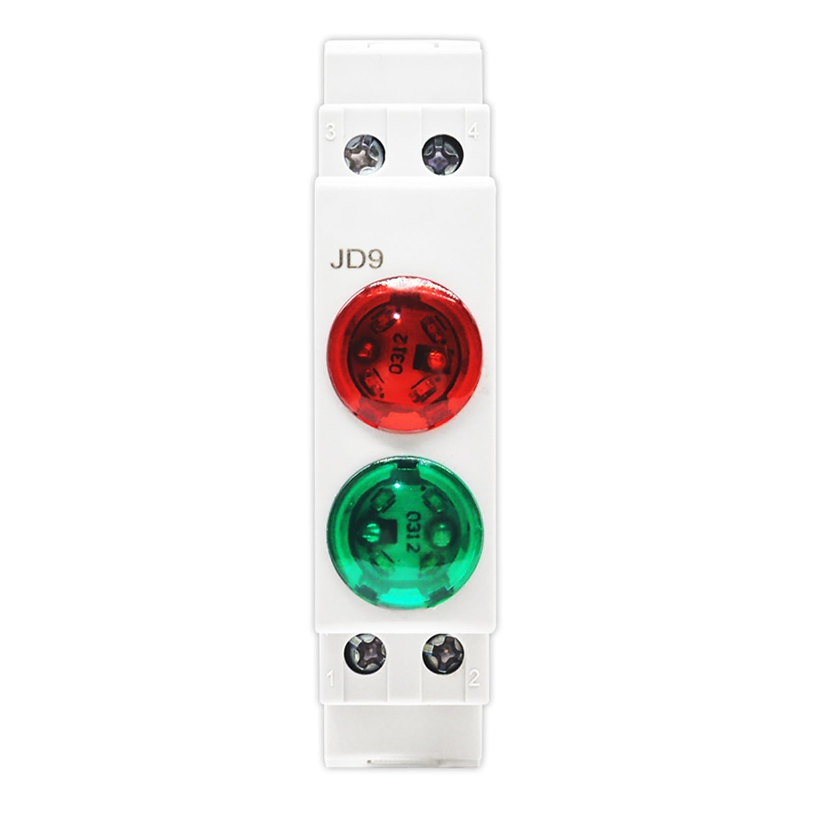 Din Rail Mount LED Signal Lamp Series AC/DC 24V 220V Indicating Indication Pilot Lights JD9