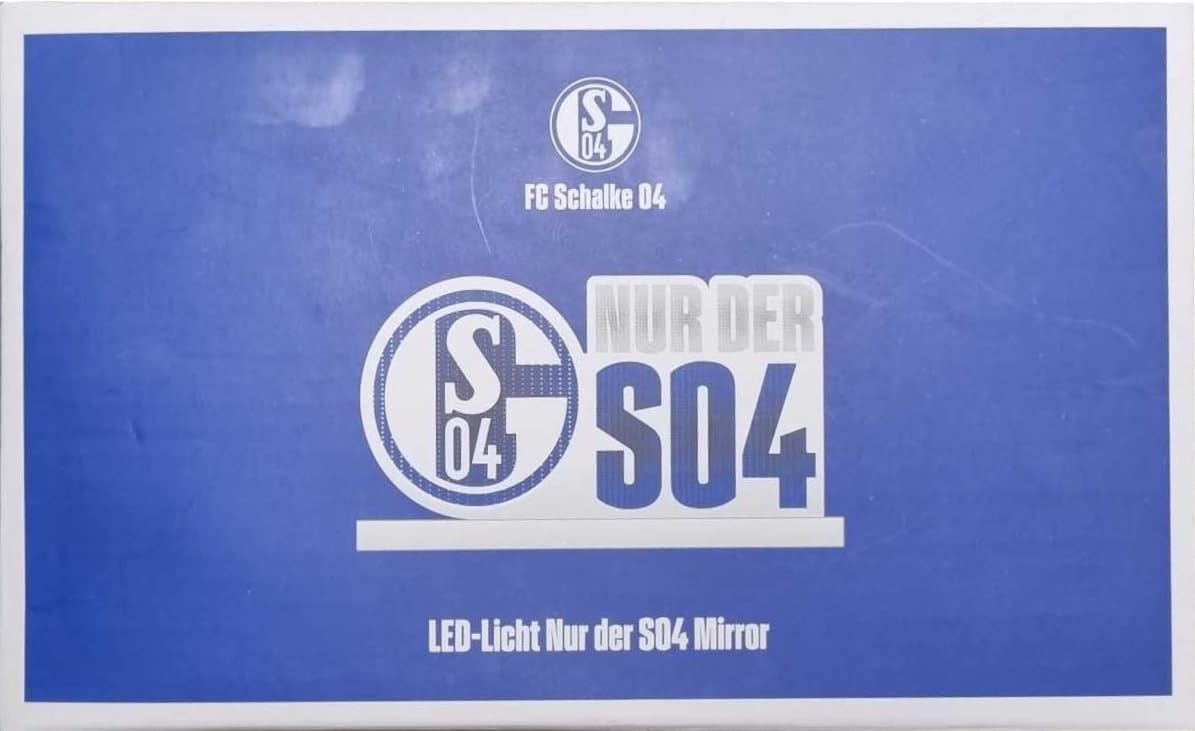FC Schalke 04 LED-Licht Nur der S04 Mirror - STK