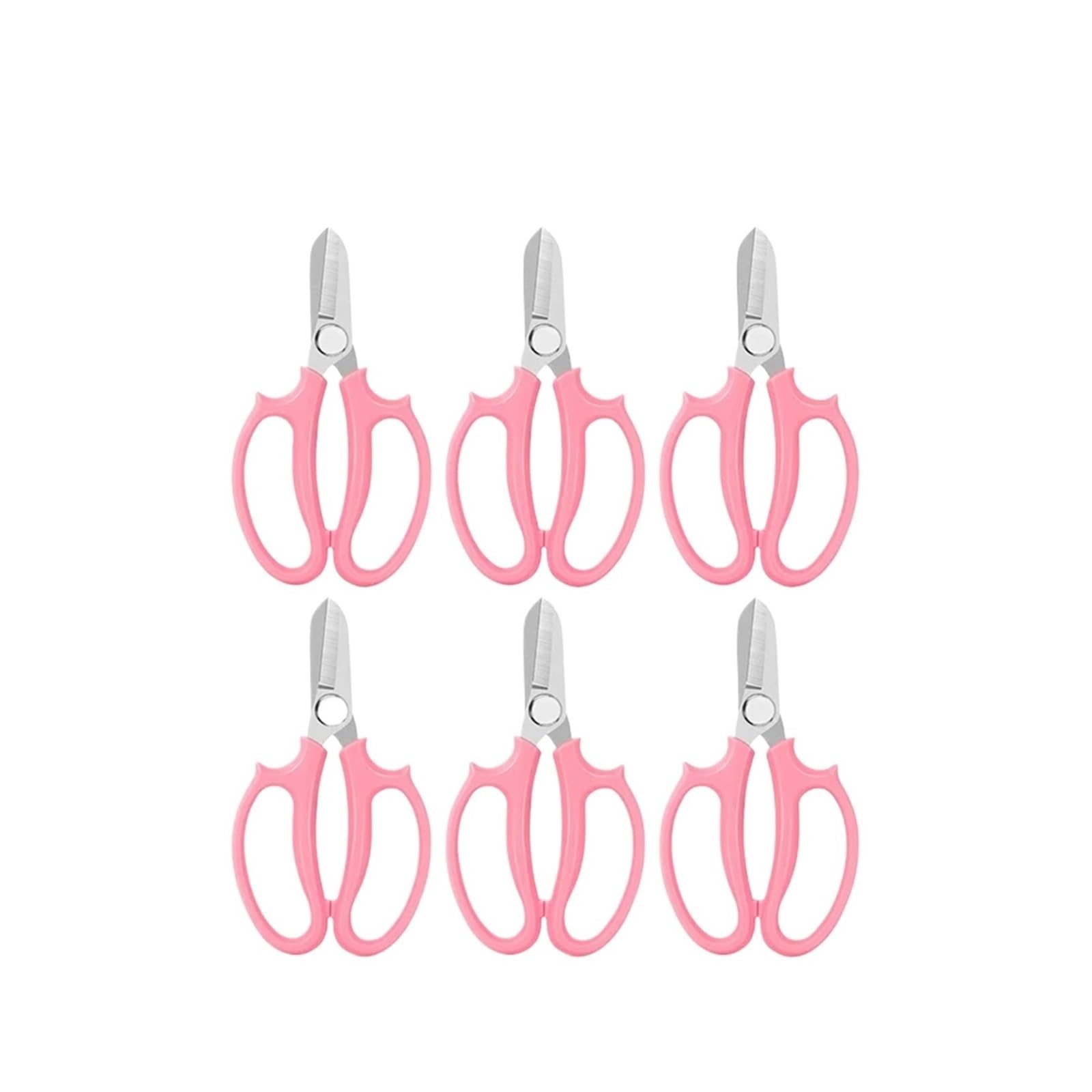 Bonsai and Floral Pruning Shears – Garden Scissors with Comfortable Grip for Precise Plant Trimming(Pink6)
