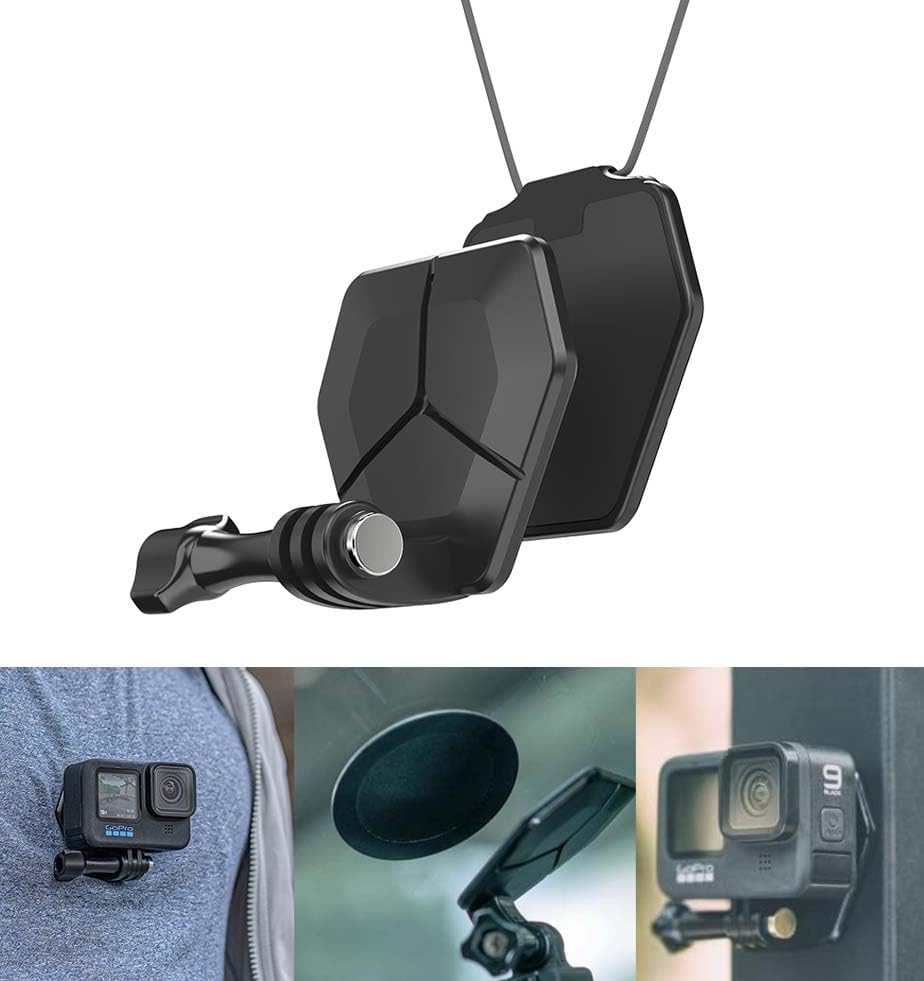 Amazon | Fujing 磁気アクションカメラ チェストマウント、GoPro Hero