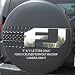 Ferreus Industries Polished Stainless Tire Cover F & J Letters Only w/o Cam fits: 2007-2013 Toyota FJ Cruiser OTH-102-10-a
