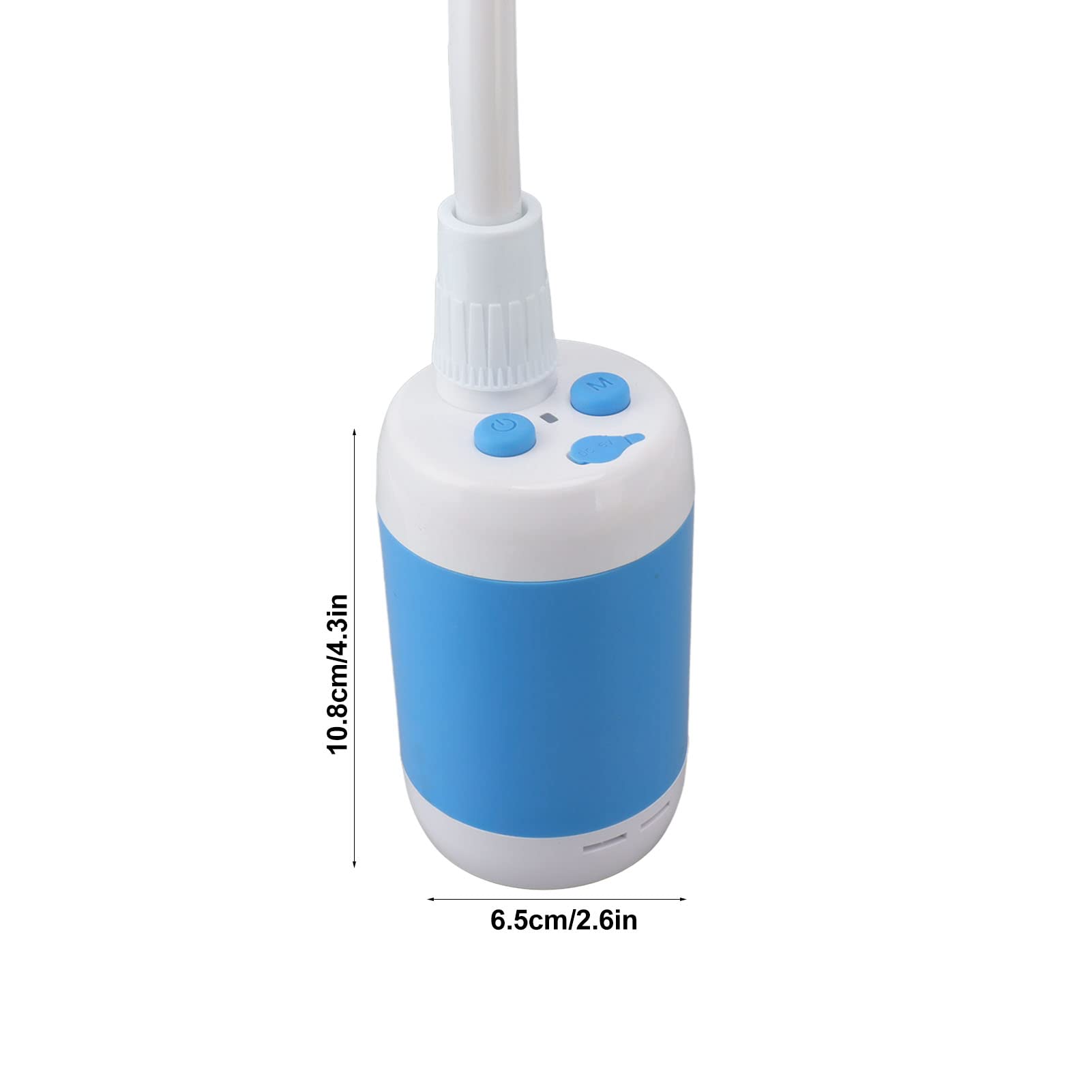 Yuecoom Portable Shower Set,Camping Outdoor Shower Camp Shower Head Handheld Camping for Hiking Beach Pet Cleaning(Sky Blue)