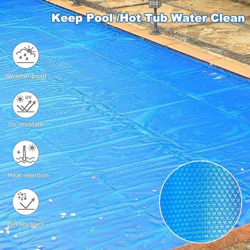Bâche à bulles pour piscine rectangle 220x150 découpable épaisse