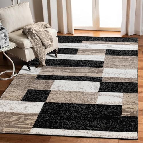 Superior Jute Backed Geometric Rug