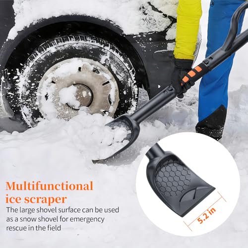 image for Nibule 25.8'' Larger Ice Scrapers for Car Windshield | Dang Near Indes