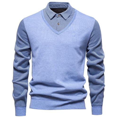 Pull homme anti-froid doublé polaire pour éviter les superpositions inconfortables
