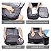 BANGE Air Compression System Backpack with electronic scaleVacuum Compression Travel Backpack,Expandable Backpacks with Pump for Airplanes (With Air Pump)