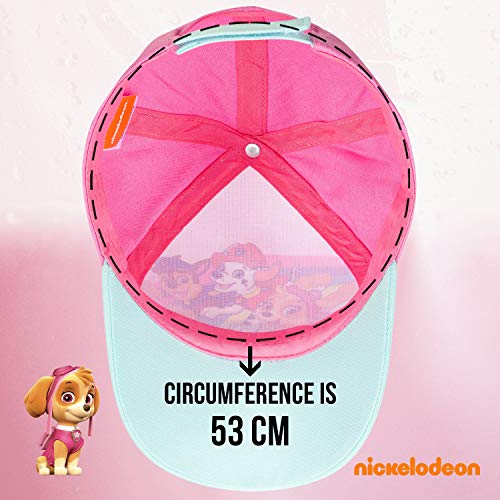 Casquette Paw Patrol fille protégeant du soleil les tout-petits de 2 à 4 ans - 5