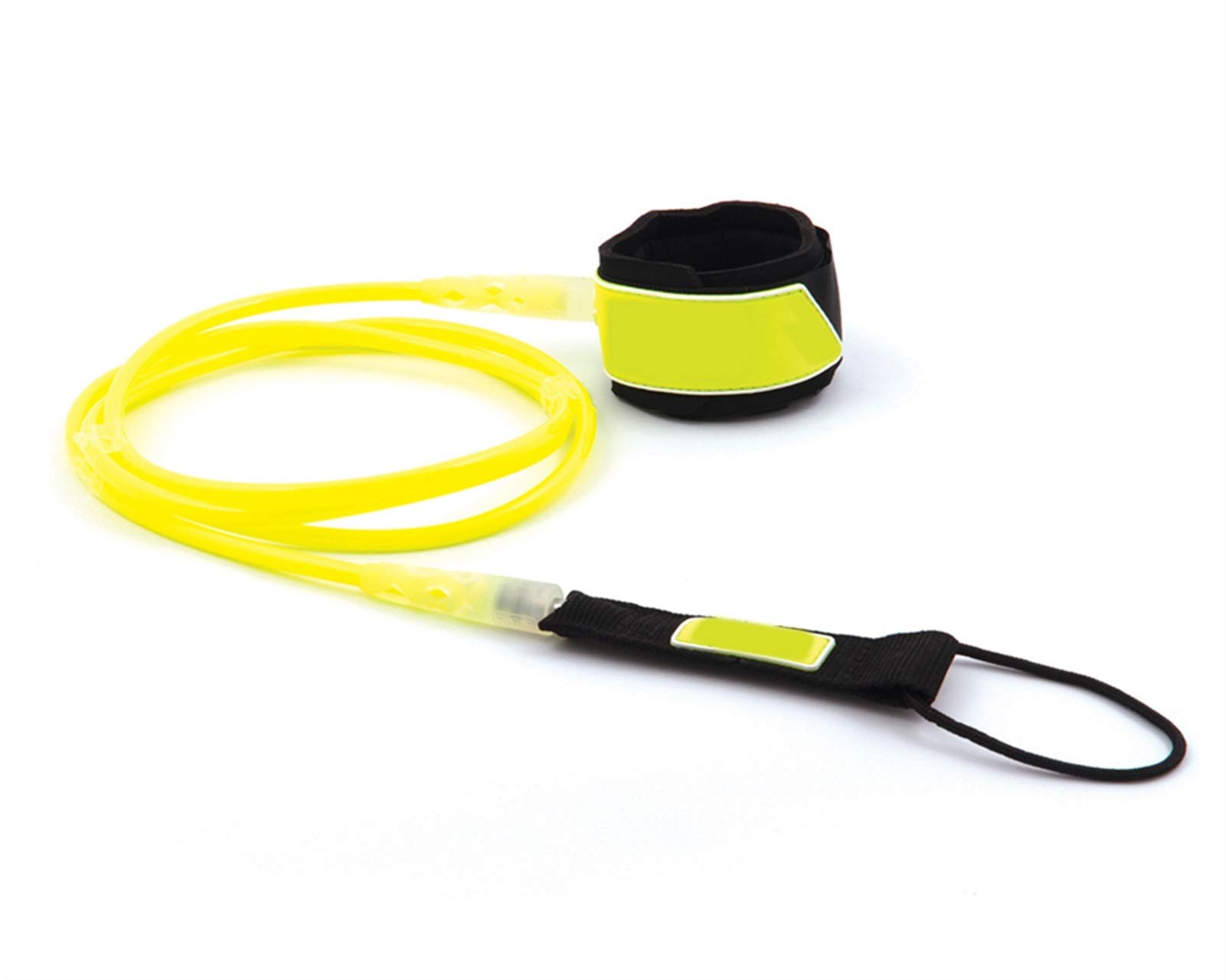 Surf Leash 8FT Surf Board Rope 7mm Surf Tabella di trazione Corda Leash Guinzaglio per la ptricella, Longboard, Paddleboard .SUP gighth.