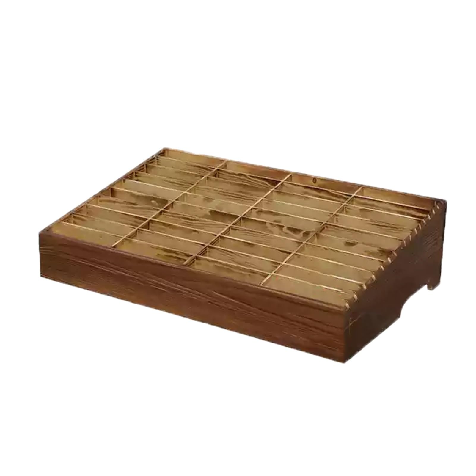 Mobile Phone Storage Cabinet Desktop Storage Box Wooden Mobile Phone Storage Cabinet,Solid Wood Structure Small Body Easy to Move,Suitable for School Office Training Institutions(Color 3,40 grids)