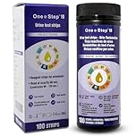 100 x 10-in-1 Parameter Urine Test Strips | Glucose, Ketone, Bilirubin, Nitrite, Urobilinogen, Protein, pH, Blood, Specific Gravity and Leukocytes Dipstick Tests