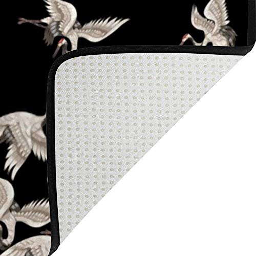 Tapis de salon en velours corail haut de gamme et coton stretch