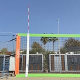 BOARDEE Foldable Volleyball Antenna Set with Hook-and-Loop Sleeves – Portable Fiberglass Net Antennas...