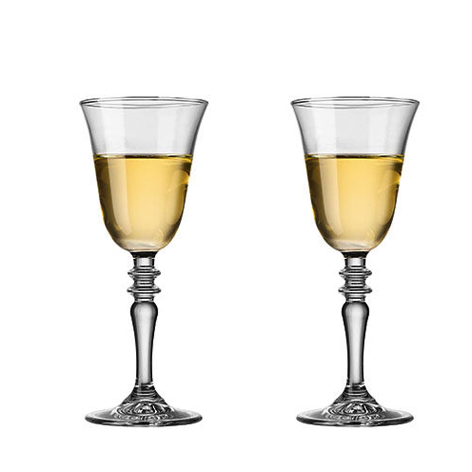 Set mit 2 Restaurant-Stielgläsern, französisches Rotweinglas, kreatives Champagner-Cocktail-Eisweinglas Getränkebecher