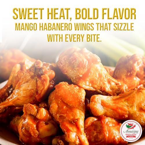 Habanero Pepper Ground 4oz - Premium All Natural Powder. No Additives. Hot & Spicy Rich Flavor By Amazing Chiles and Spices.